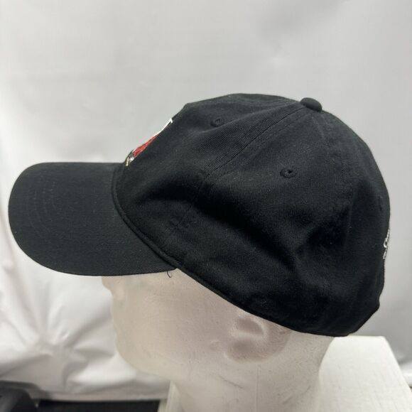 Raider Red Meats Hat Cap Black Adjustable Texas Tech Red Raiders BBQ Brand - Picture 4 of 6